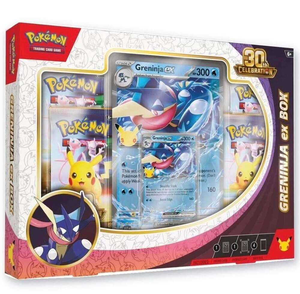 Pokemon 30th Celebration Greninja ex Box